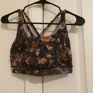 Lululemon Floral Bra